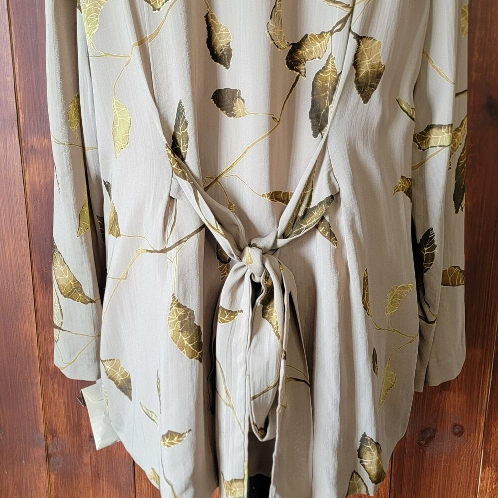 New Old Stock Russell Kemp 16 Taupe Gold Leaf Layering Jacket Deadstock USA Made - Picture 4 of 16